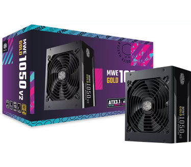 Cooler Master MWE Gold 1050 - V2 ATX 3.1 Cooler Master MWE Gold 1050 - V2 ATX 3.1